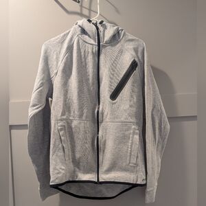 Express Light Gray Hooded Jacket